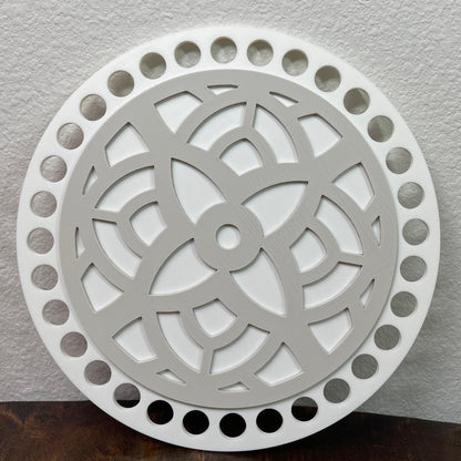 Geometric Pattern Base for Jumbo Cord