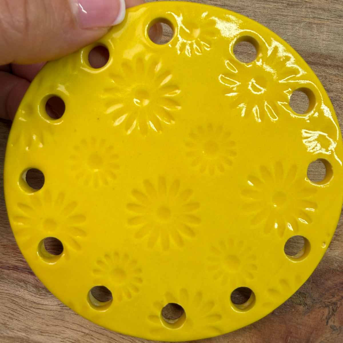 Ceramic Base for Baskets