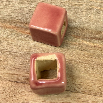 Set of 2 Ceramic Beads