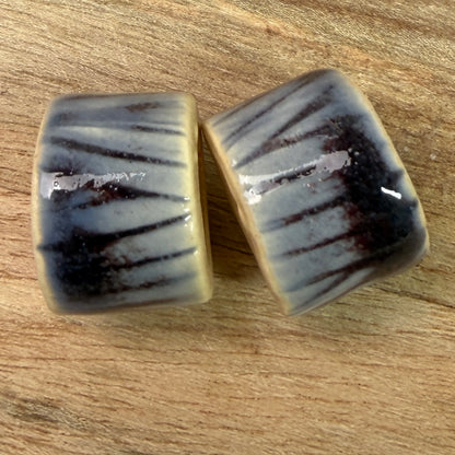 Set of 2 Ceramic Beads