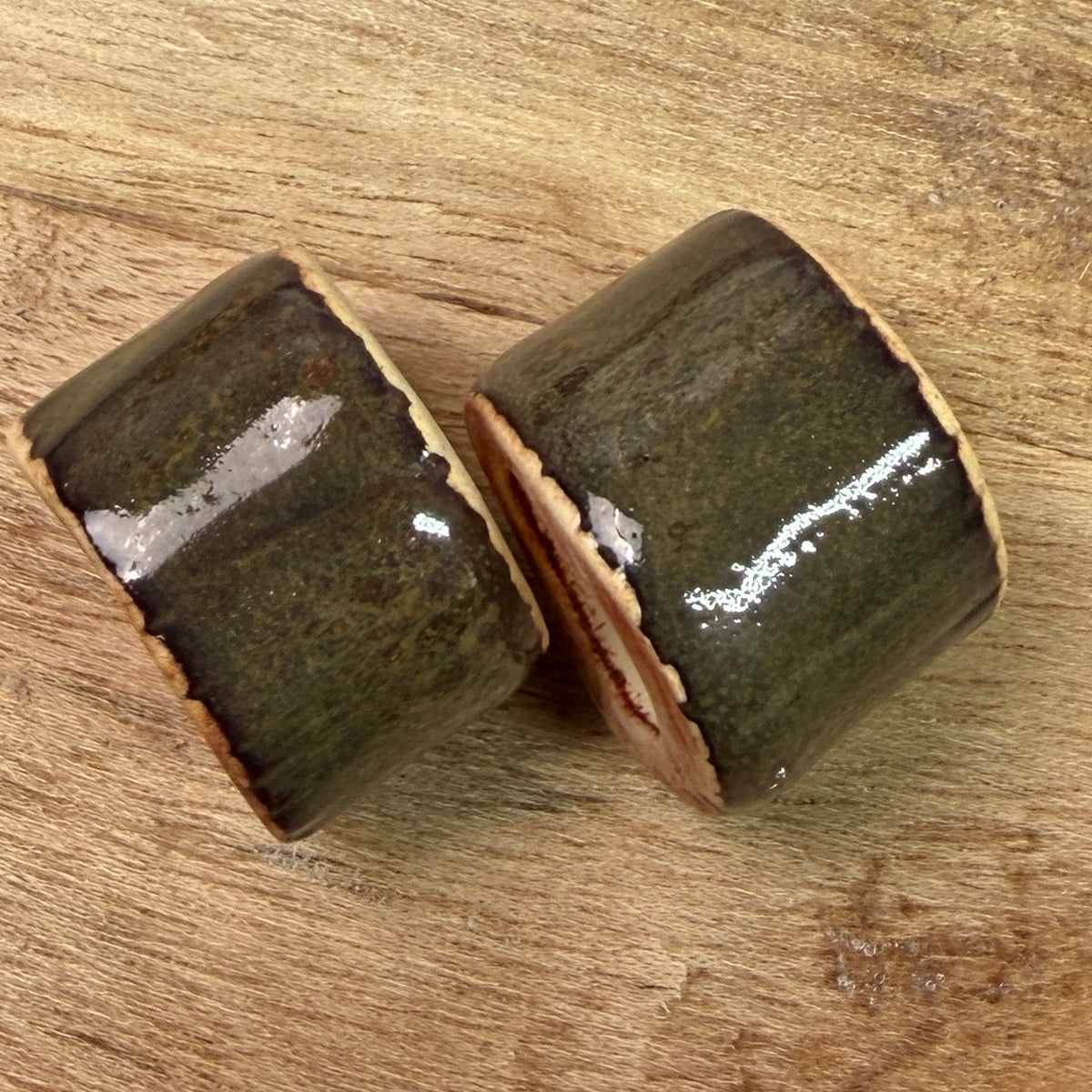 Set of 2 Ceramic Beads
