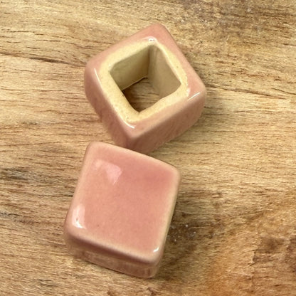 Set of 2 Ceramic Beads
