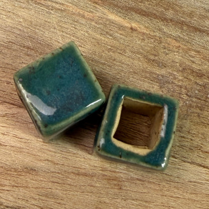 Set of 2 Ceramic Beads