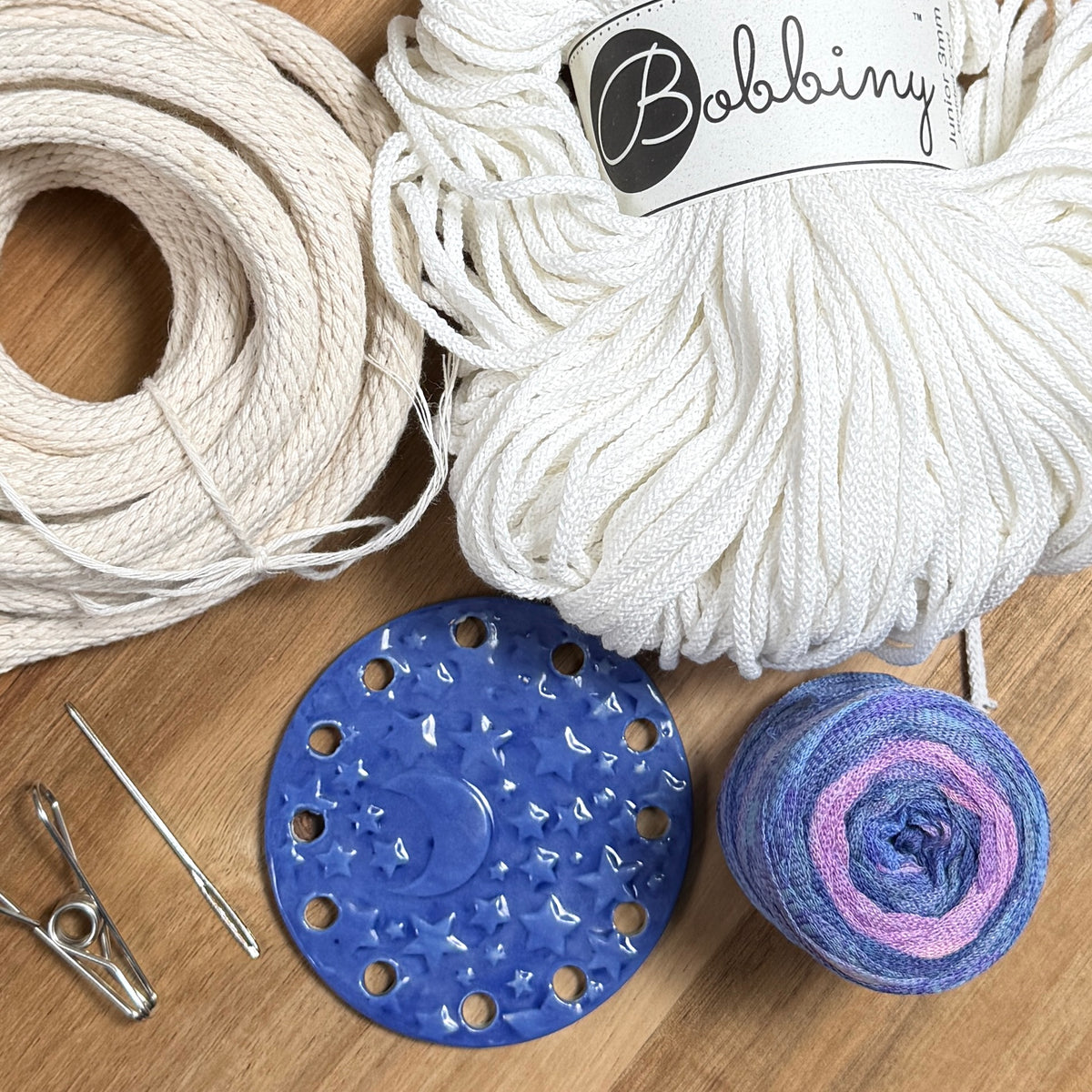 Coiled Basket Bundle with a Ceramic Base - Limited Edition