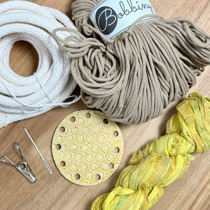 Coiled Basket Bundle with a Ceramic Base - Limited Edition