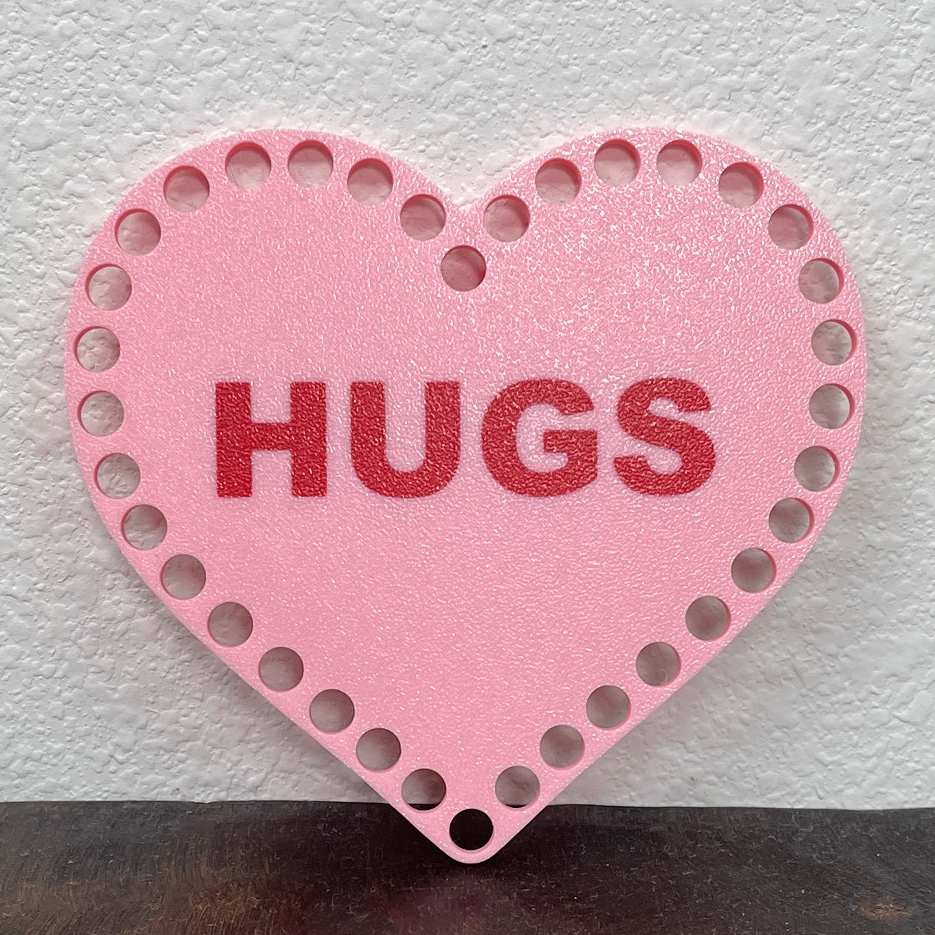 Hugs Heart Shaped Base for Coiling and Crochet