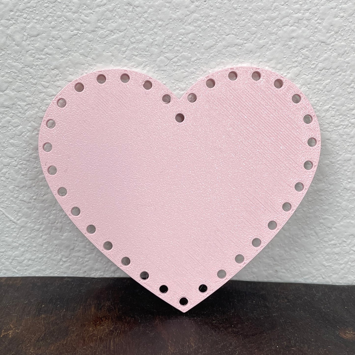 Heart Shaped Base for Basket Coiling