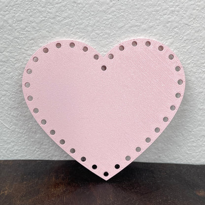 Heart Shaped Base for Basket Coiling