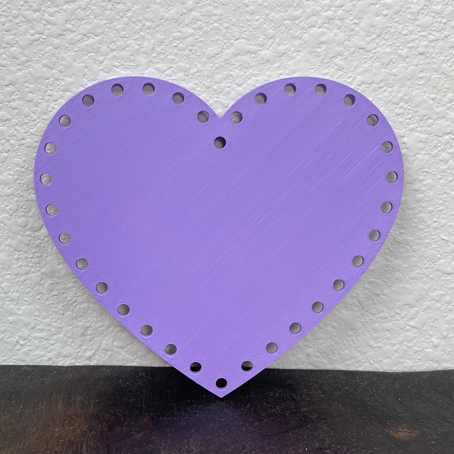 Heart Shaped Base for Basket Coiling
