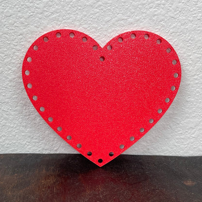 Heart Shaped Base for Basket Coiling