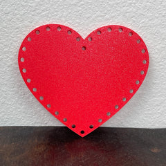 Heart Shaped Base for Basket Coiling