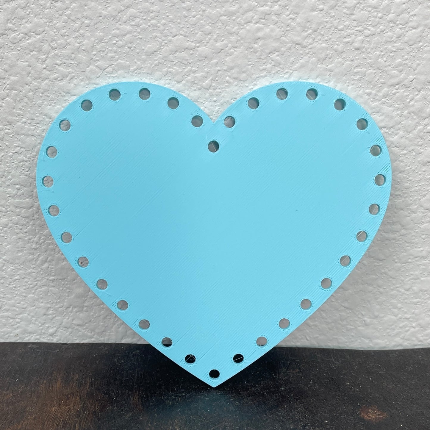 Heart Shaped Base for Basket Coiling