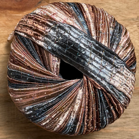 Italian Metallic Ribbon Yarn