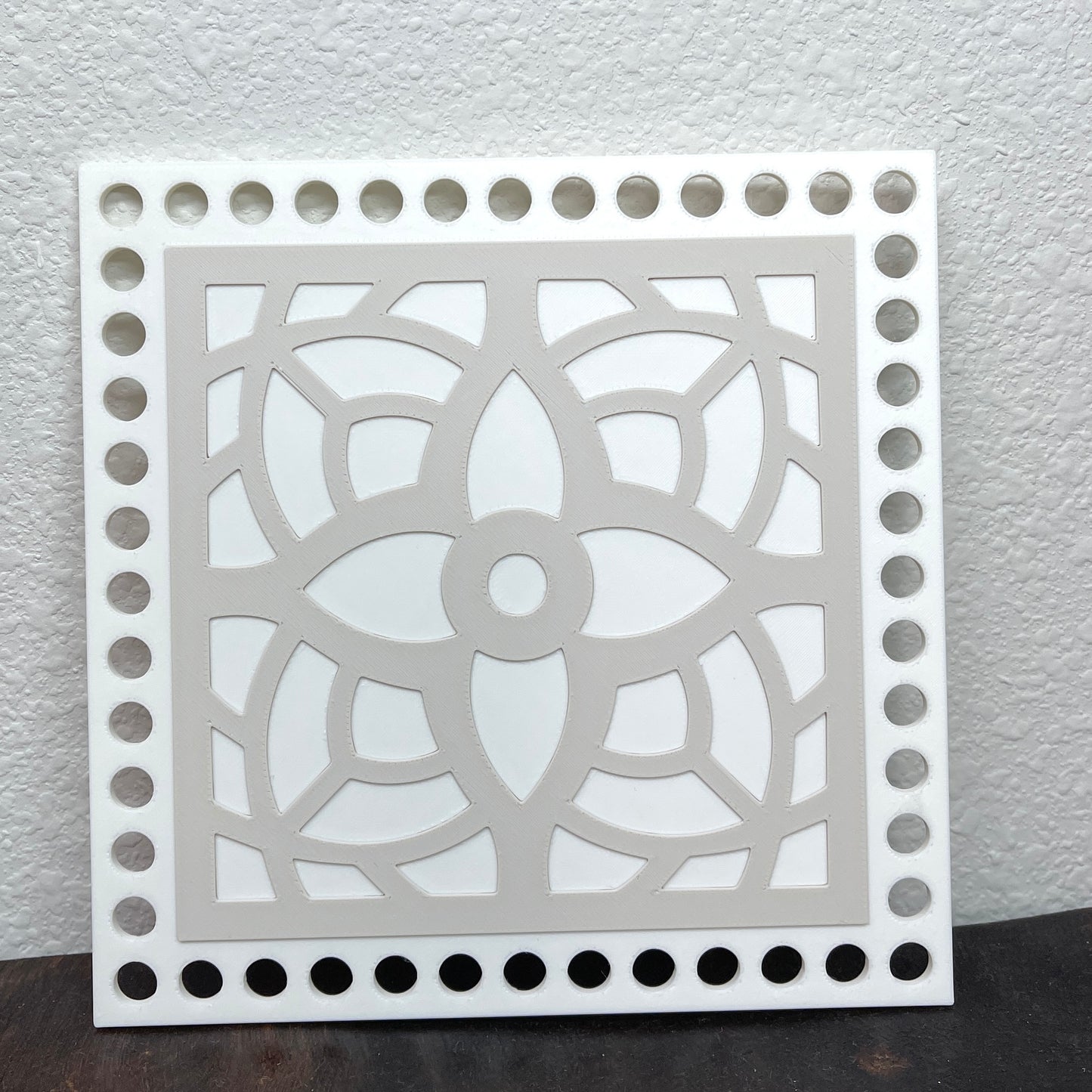Square Geometric Pattern Base