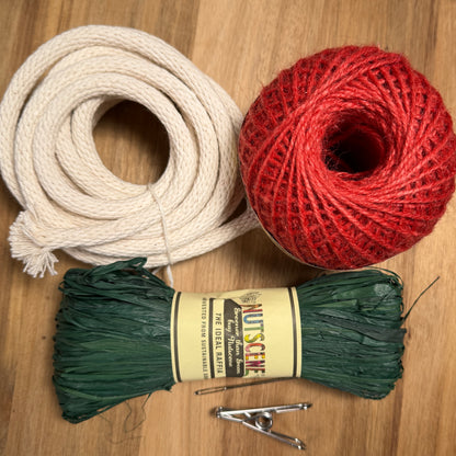 Raffia and Twine Coiled Basket Kit