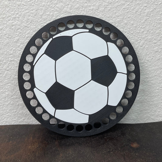 Soccer Ball Base for Coiling and Crochet