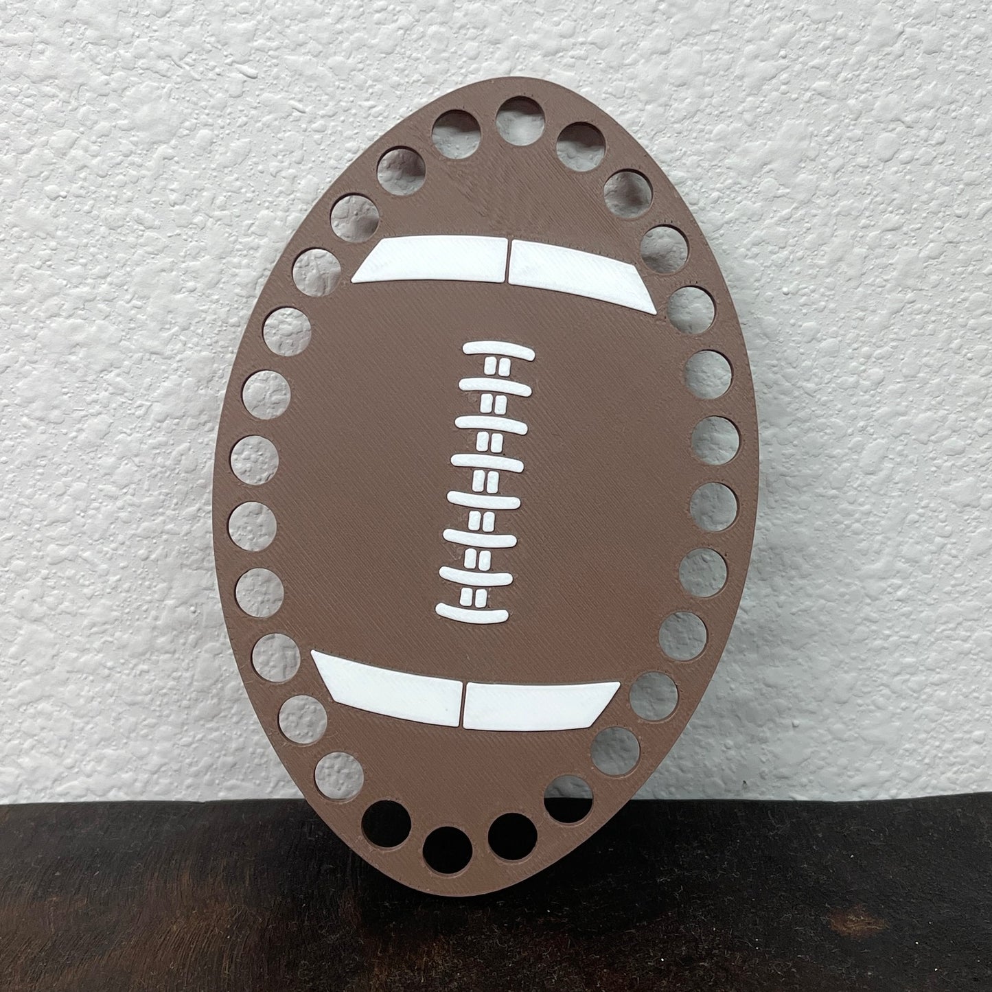 Football Base for Coiling and Crochet