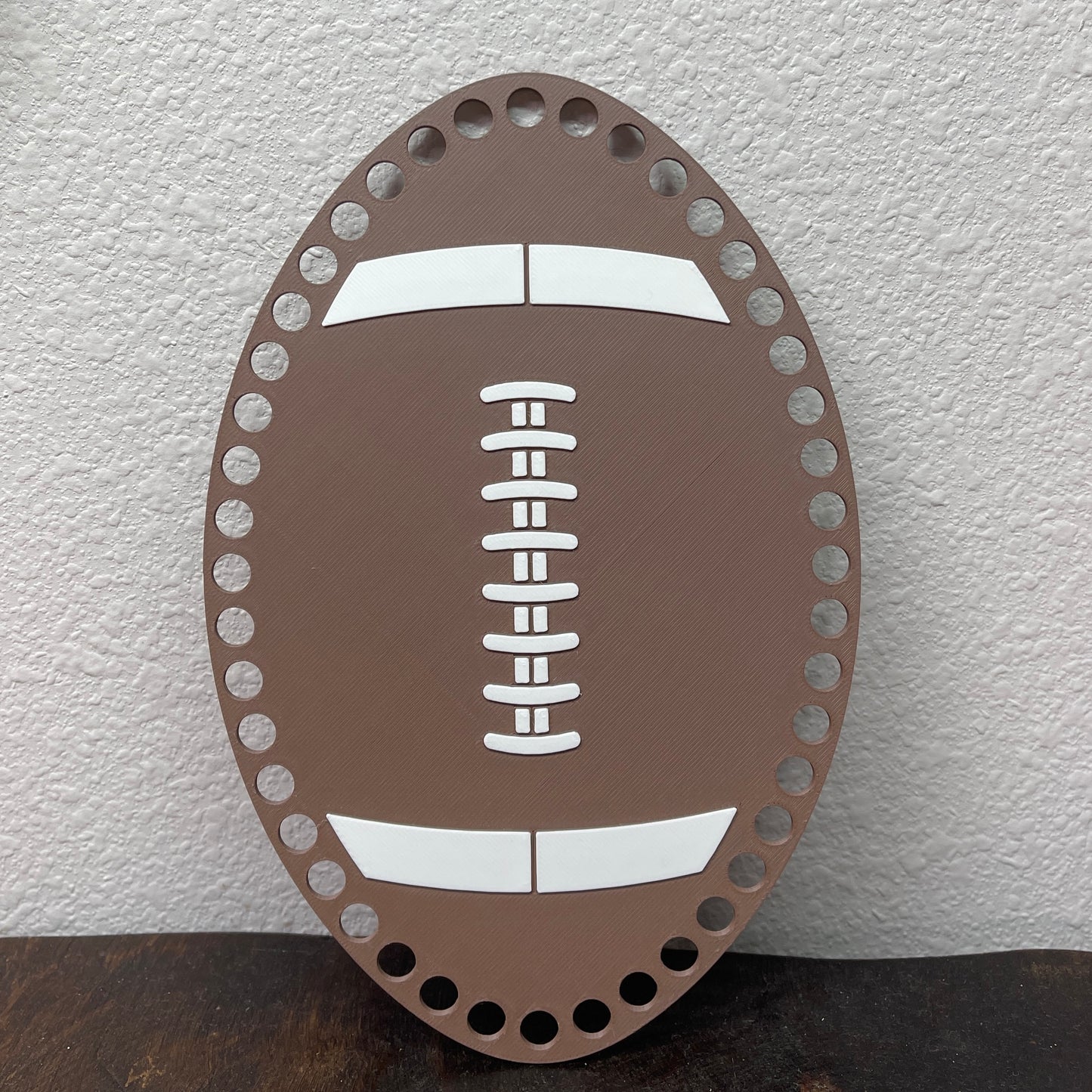 Football Base for Coiling and Crochet