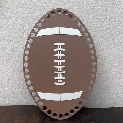 Football Base for Coiling and Crochet