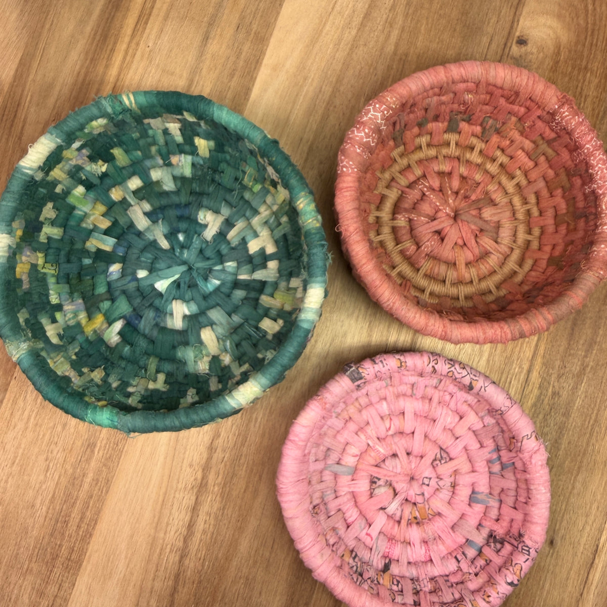 Assorted Recycled Cotton Sari Ribbon Yarn