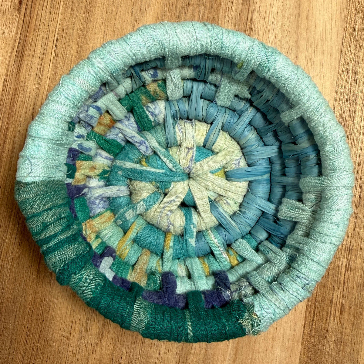Assorted Recycled Cotton Sari Ribbon Yarn
