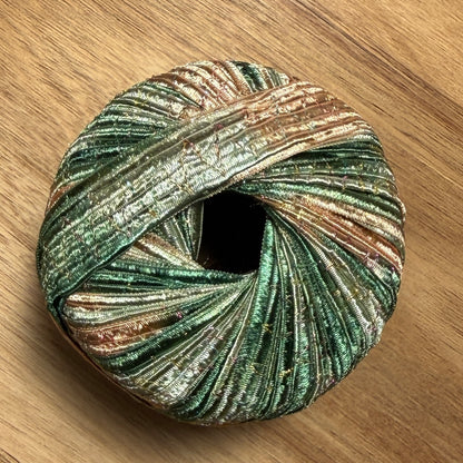 Italian Metallic Ribbon Yarn