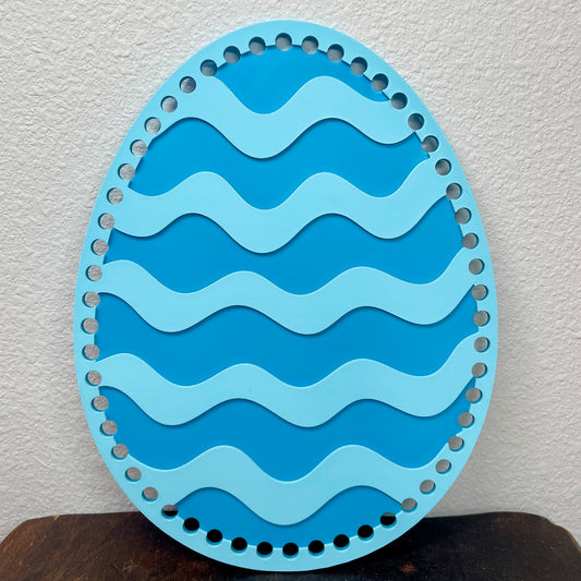 Easter Egg Base for Basket Coiling and Crochet