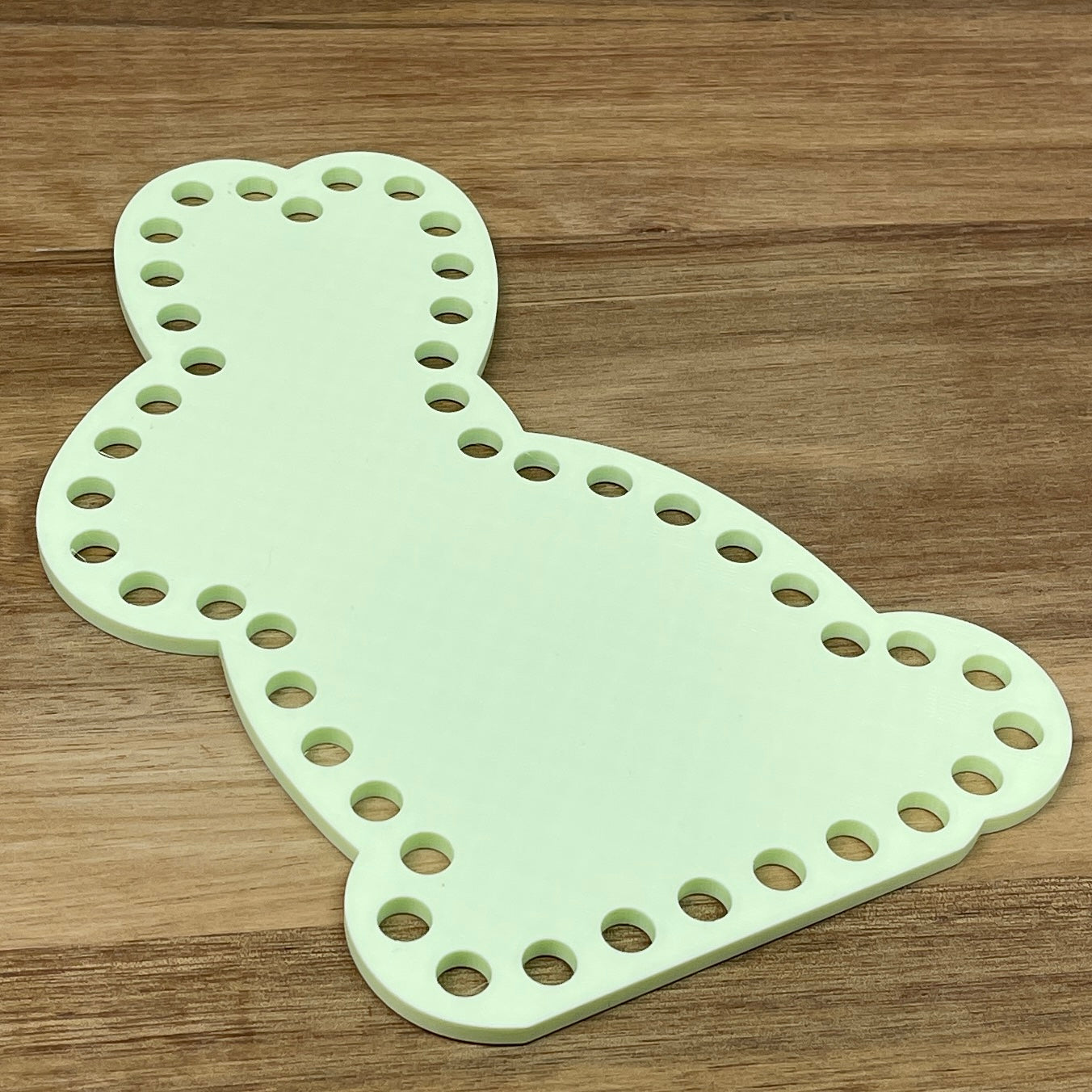 Bunny Silhouette Basket Base