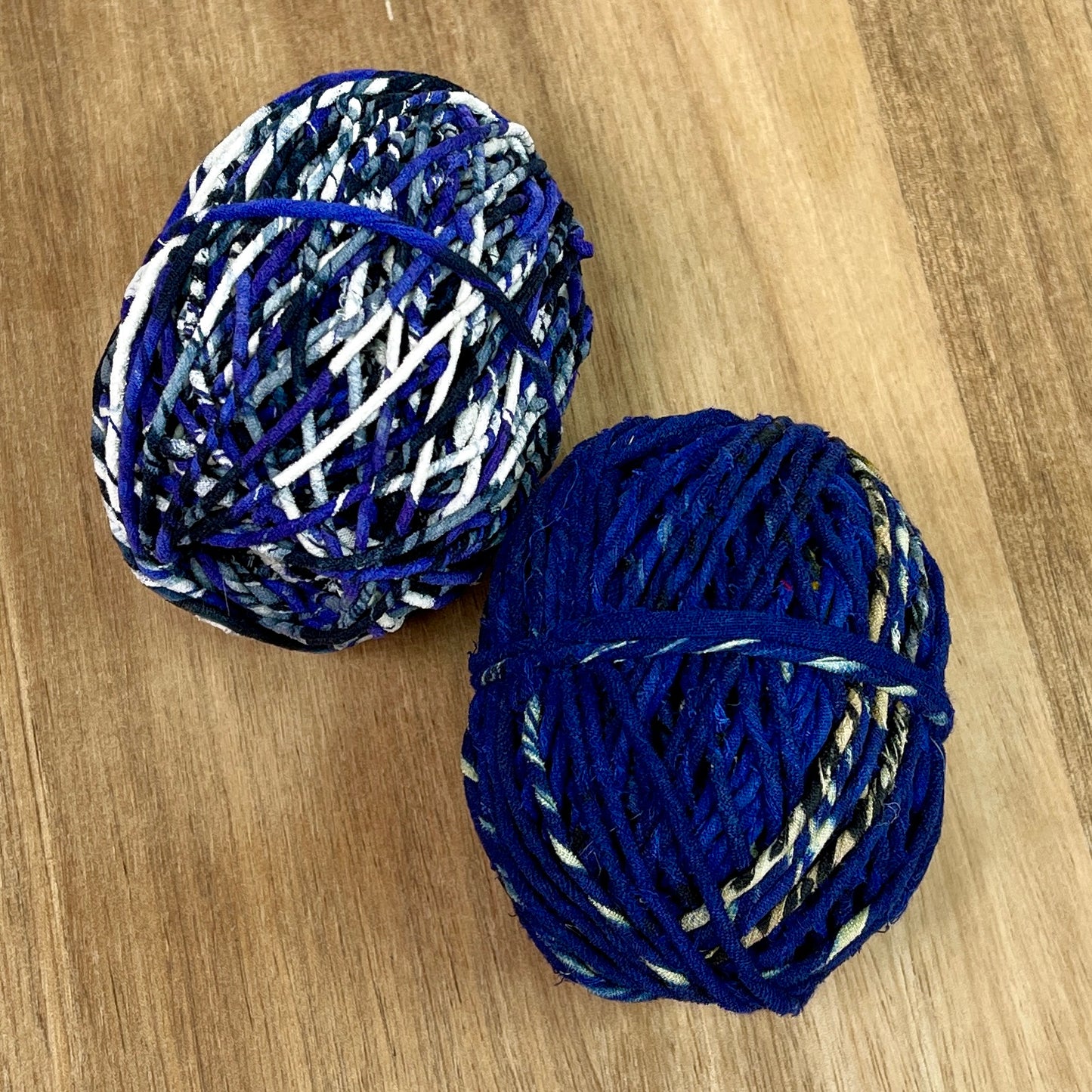 Recycled Sari Twine Balls