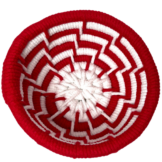 Holiday Candy Cane Coiled Basket Kit
