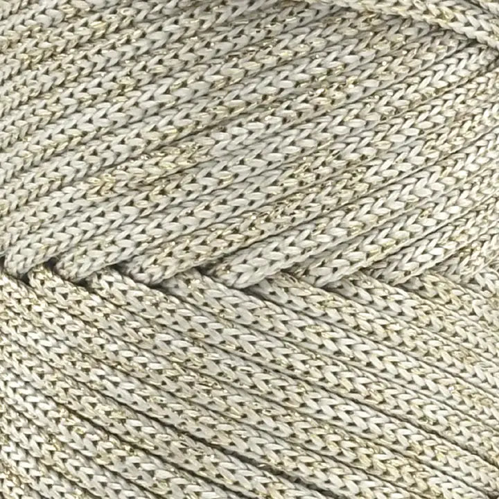 5mm Braided Sparkle Ribbon Cord