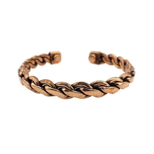 Twisted Pure Copper Magnetic Bracelet Arthritis Pain Therapy - Style 6
