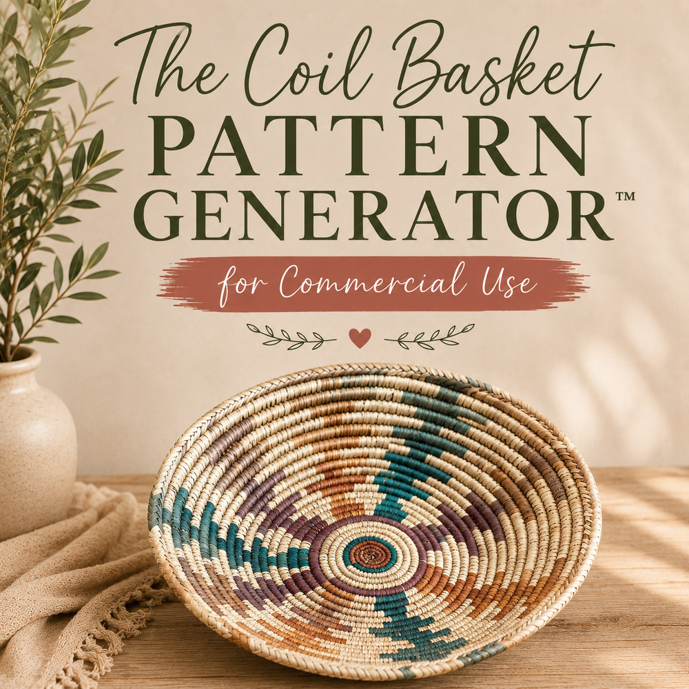 The Coil Basket Pattern Generator™ for Commercial Use