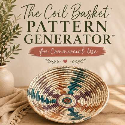 The Coil Basket Pattern Generator™ for Commercial Use