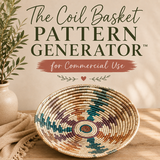 The Coil Basket Pattern Generator™ for Commercial Use