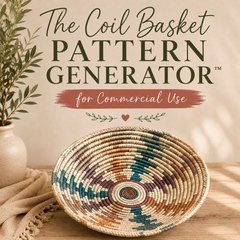 The Coil Basket Pattern Generator™ for Commercial Use