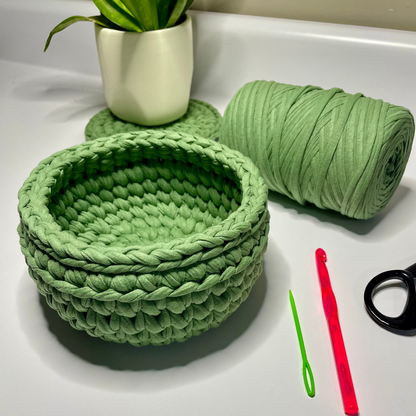 Crochet Basket Kit