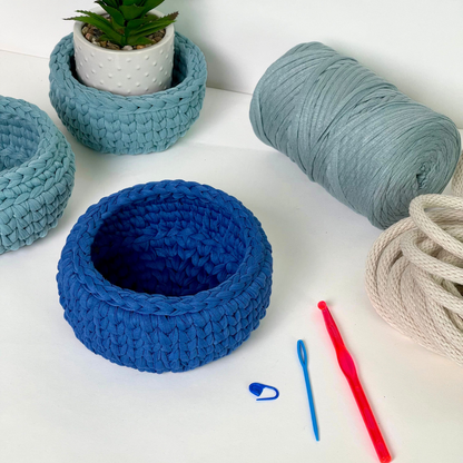 Crochet Basket Kit