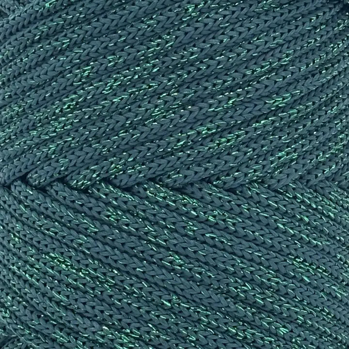 5mm Braided Sparkle Ribbon Cord