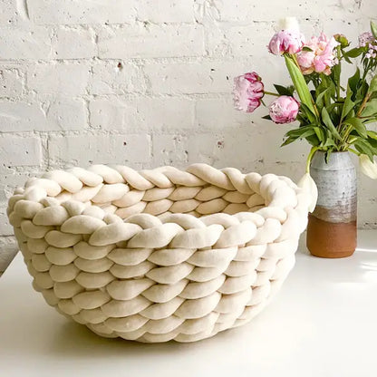 Flax & Twine Giant Cotton Squish Yarn Skein