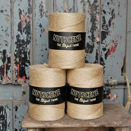 Large Natural Jute Twine Spools
