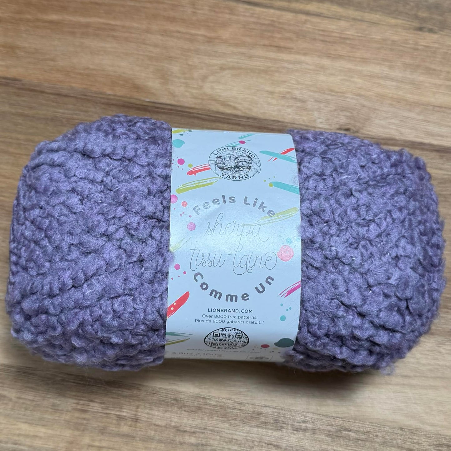 Feels Like Sherpa Yarn