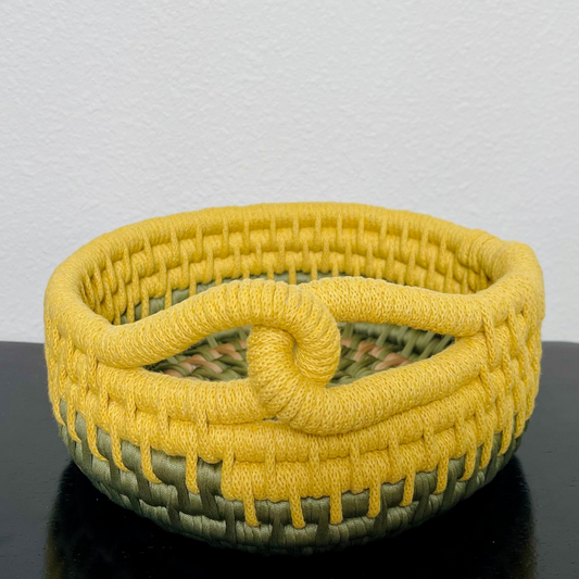 Double Knot Coiled Basket