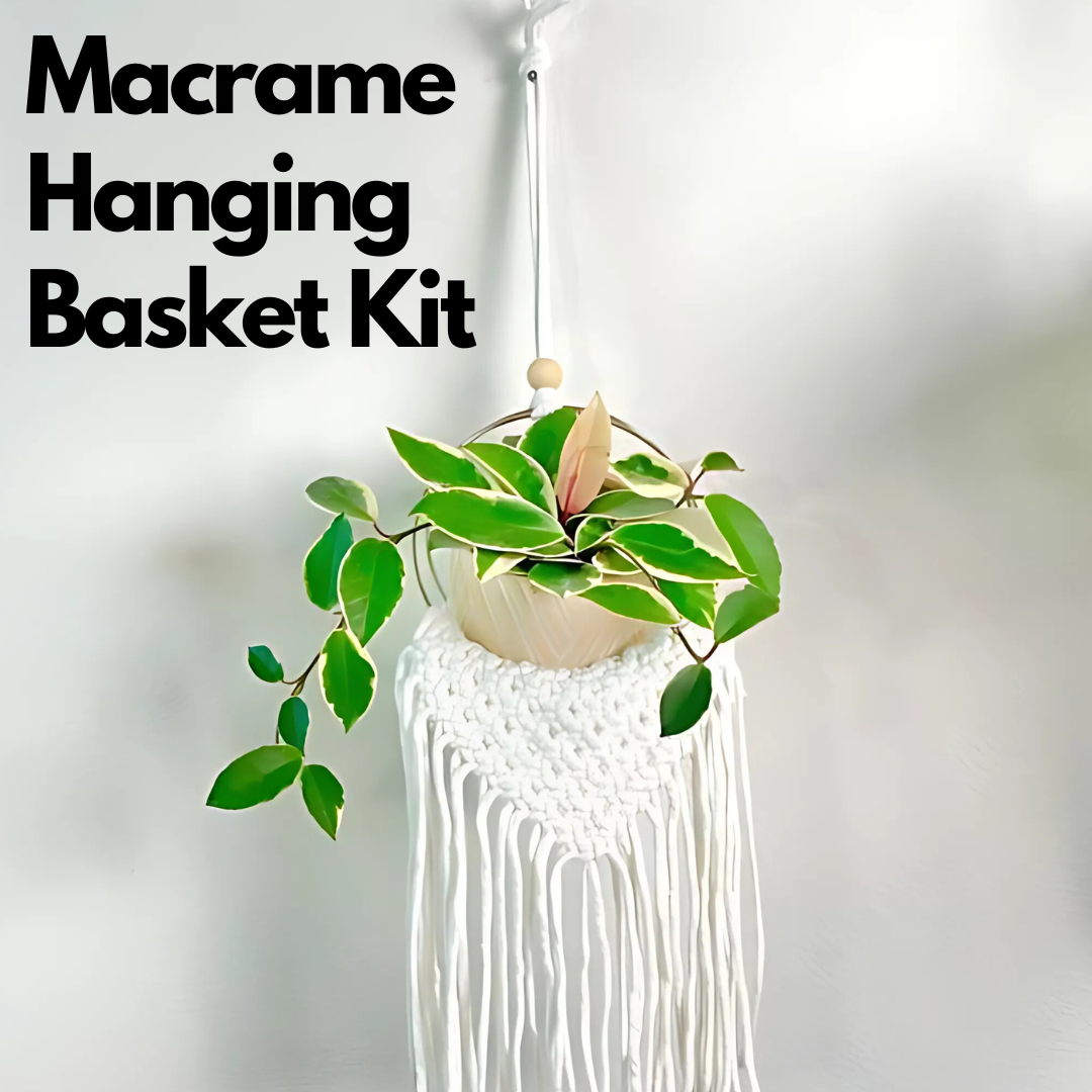 Macrame Wall Hanging Basket Kit