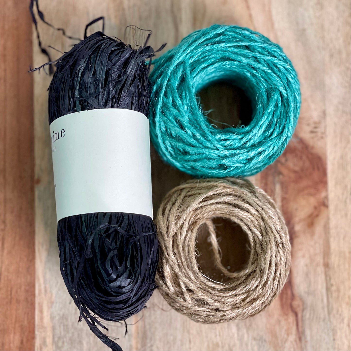 Twine & Raffia Coiled Basket Kit - Limited Edition