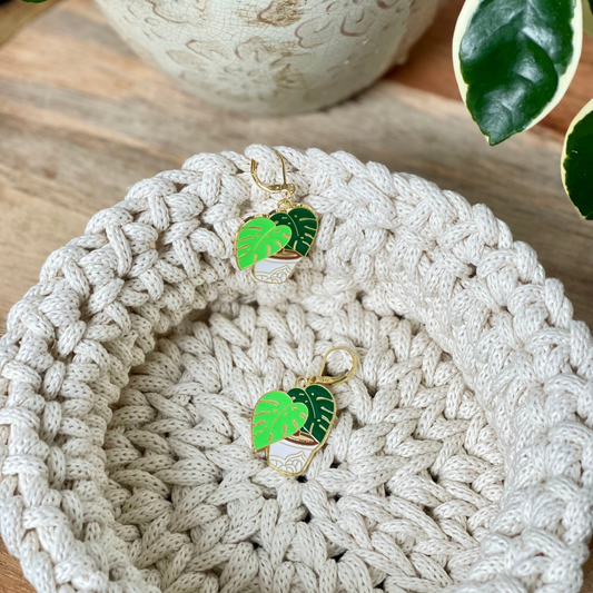 Plant Collection Crochet Stitch Markers