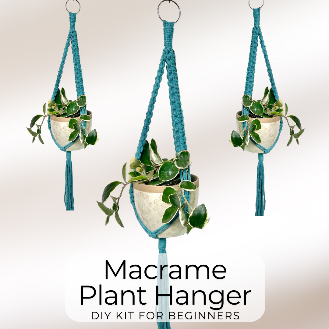 plant hanger macrame knots DIY Macrame Plant Hanger Kit – Handy Knots