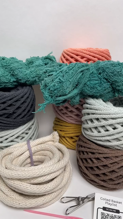 Textured Coiled Basket Weaving Kit