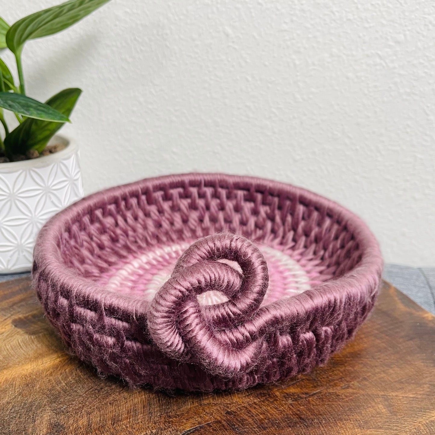 Yarn Coiled Basket Kit - Fall Edition