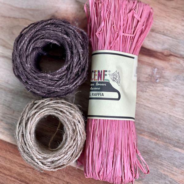 Twine & Raffia Coiled Basket Kit - Limited Edition